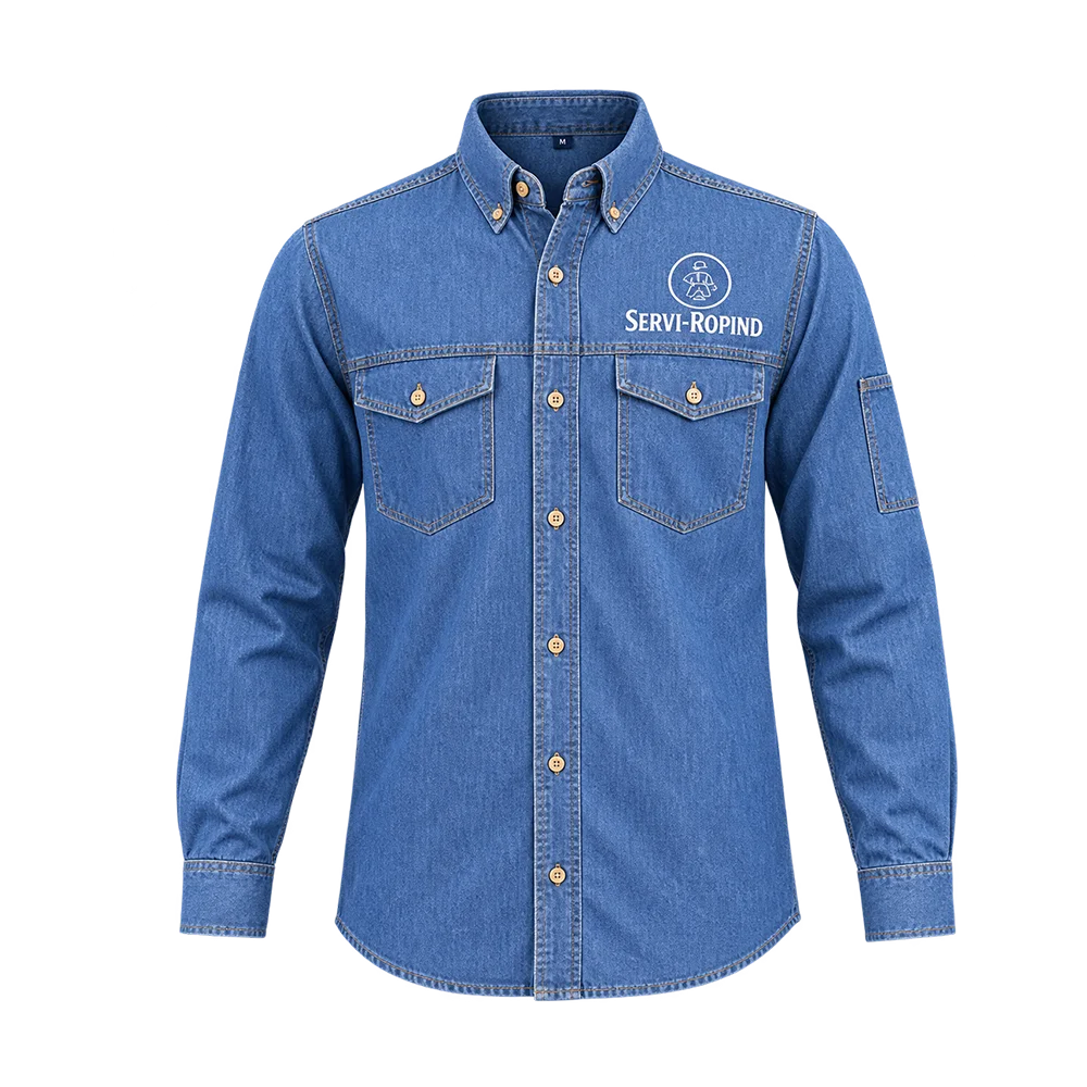 Camisa En Jean Indigo caballero