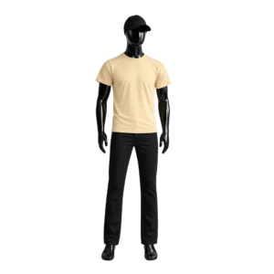 Camiseta cuello redondo manga corta